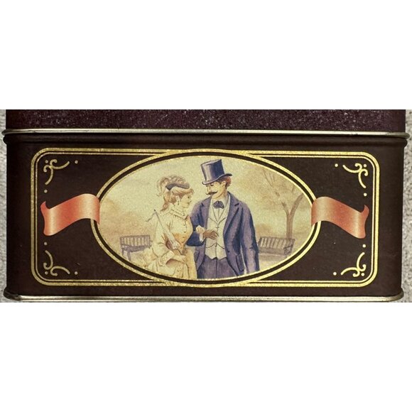 Vintage Hersheys  Milk Chocolate Tin Box With Victorian Design Limited Edition - Picture 6 of 8